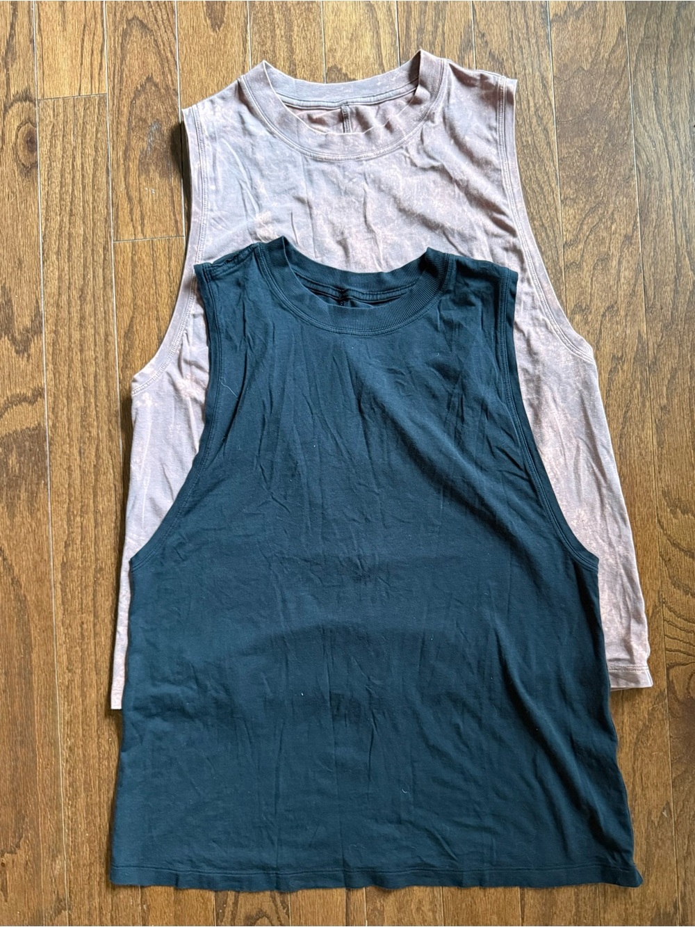 lululemon athletica Tank bundle All yours tank in cloudy wash & classic black